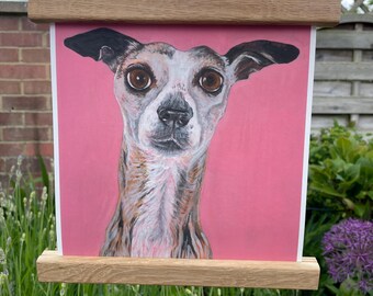 Douglas — Giclée Art Print of Original Acrylic Painting | 8x8" or 12x12"