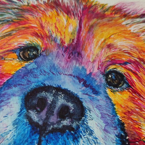 Custom Pet Portrait, Pet Portrait, Custom Painting, Watercolor Painting, shops Gift Art, Dog Portrait, Pet Memorial, Paint My Dog, Pet Lover Gift