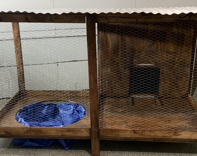 DUCK COOP With Built in POOL Etsy
