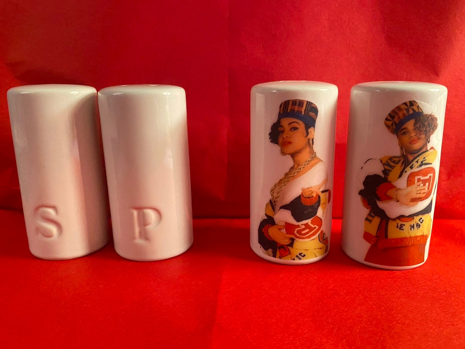 Salt & Pepper Shakers Salt N Pepa Salt N Pepa Shakers Salt Etsy