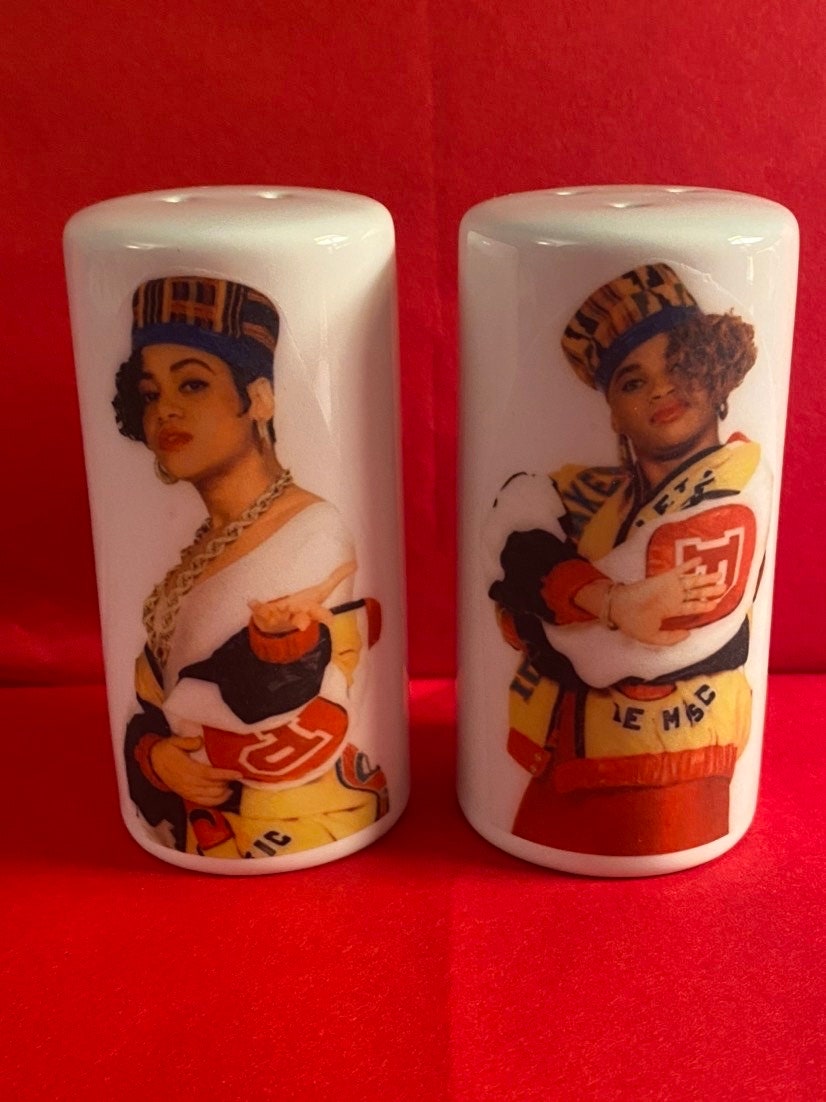 049-365 Salt 'N Pepa, Salt and Pepper Shakers during lunch …