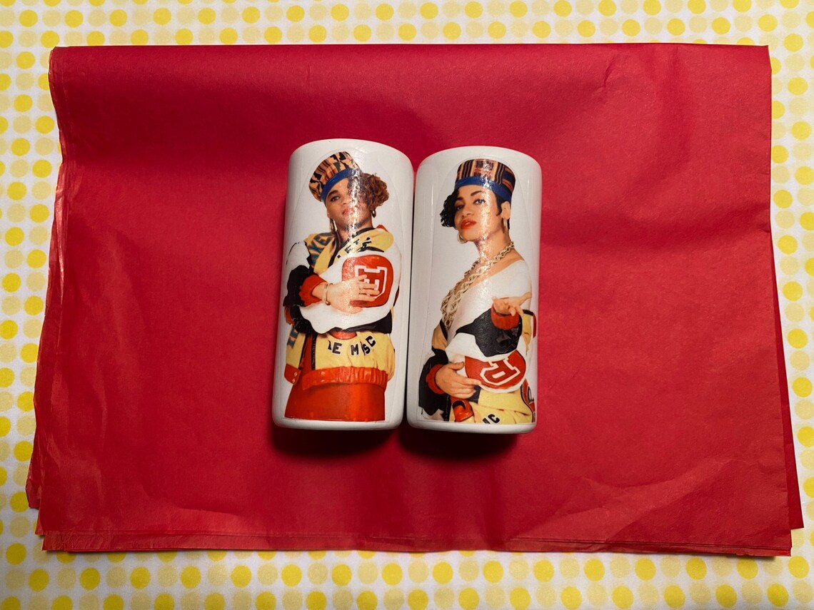 Salt & Pepper Shakers Salt N Pepa Salt N Pepa Shakers Salt Etsy