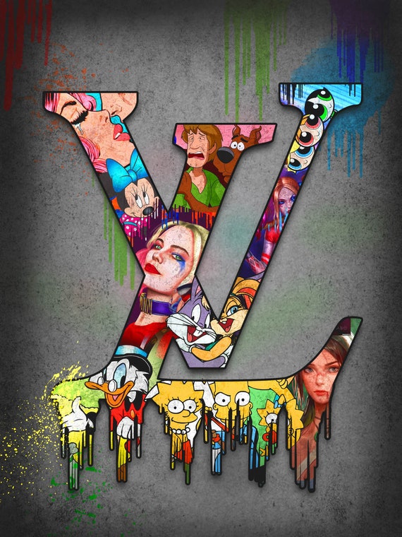 art louis vuitton graffiti wallpaper