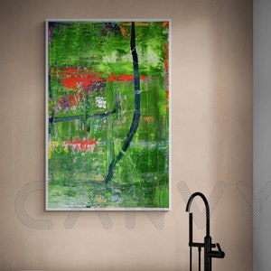 Large abstract oil painting, modern abstract painting, oil on canvas, unique, hand-painted, artwork, original, textured art