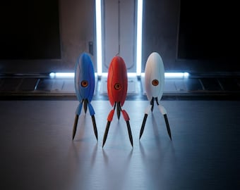 Valve Portal2 シリーズ1 ・2 　Turret 　フィギュアなど Portal 2 Series I (1) - Closed Sunburst Turret - NECA WizKids
