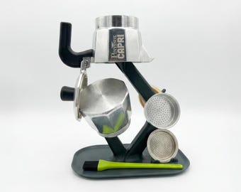 Moka Pot Drying Rack | Stand for Bialetti, Brikka and Classic | Coffee Station Accessory