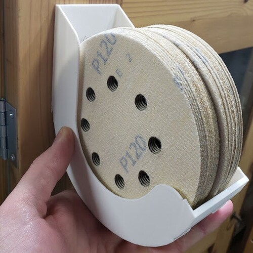 Sanding Disc Storage Sandpaper Organizer Sanding Disc Etsy
