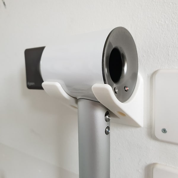 Dyson Supersonic Wall Holder - 3D Printed Wall Mount for Dyson Hair Drier