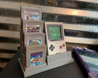 Game Boy Stand | Game Boy Classic DMG | Game Boy Color GBC | Game Boy Advance GBA | Retro Game Display Stand | Gameboy Holder