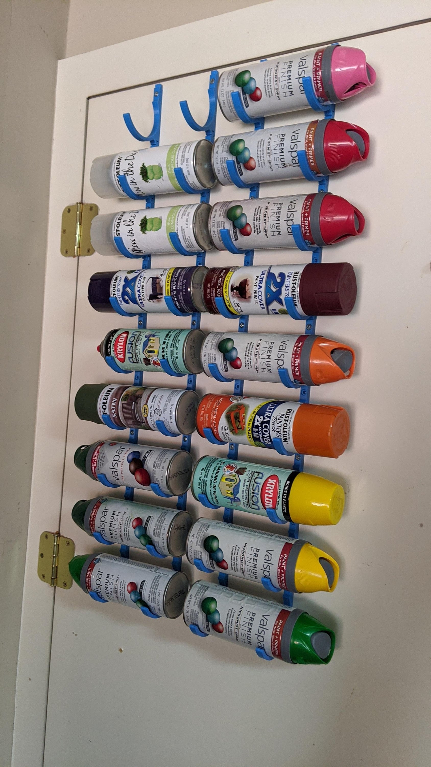 Spray Can Wall Organizer Spray Can Holder Spray Paint Etsy