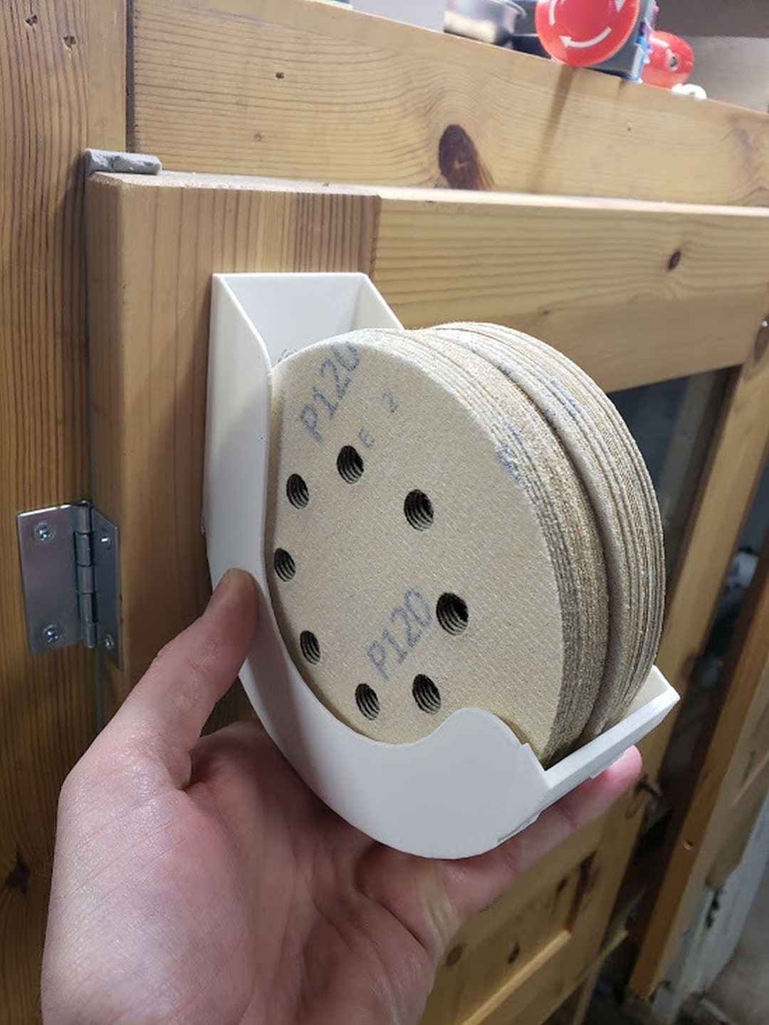 Sanding Disc Storage Sandpaper Organizer Sanding Disc Holder Multiple