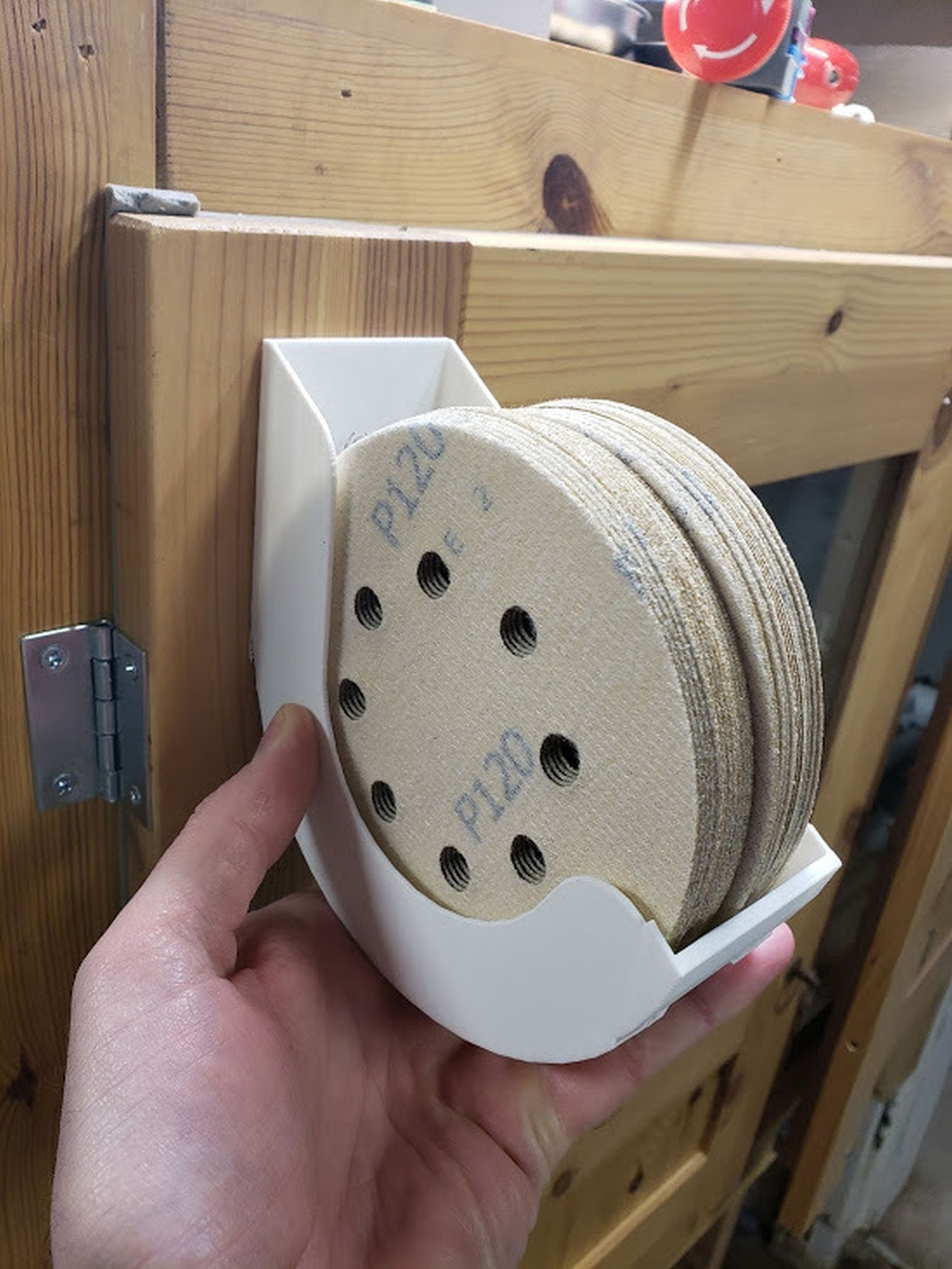 Sanding Disc Storage Sandpaper Organizer Sanding Disc Holder