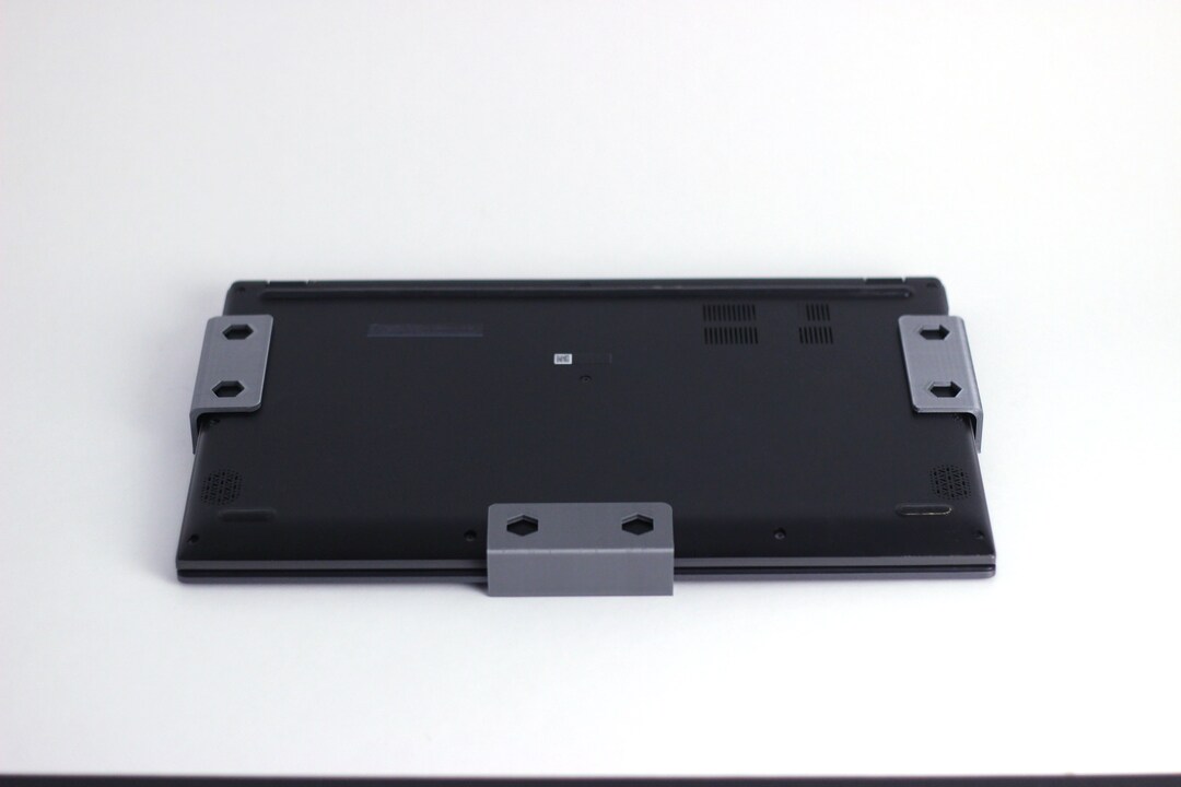 Under Desk Laptop Holder 3D Printed Laptop Mount Multiple Sizes Very