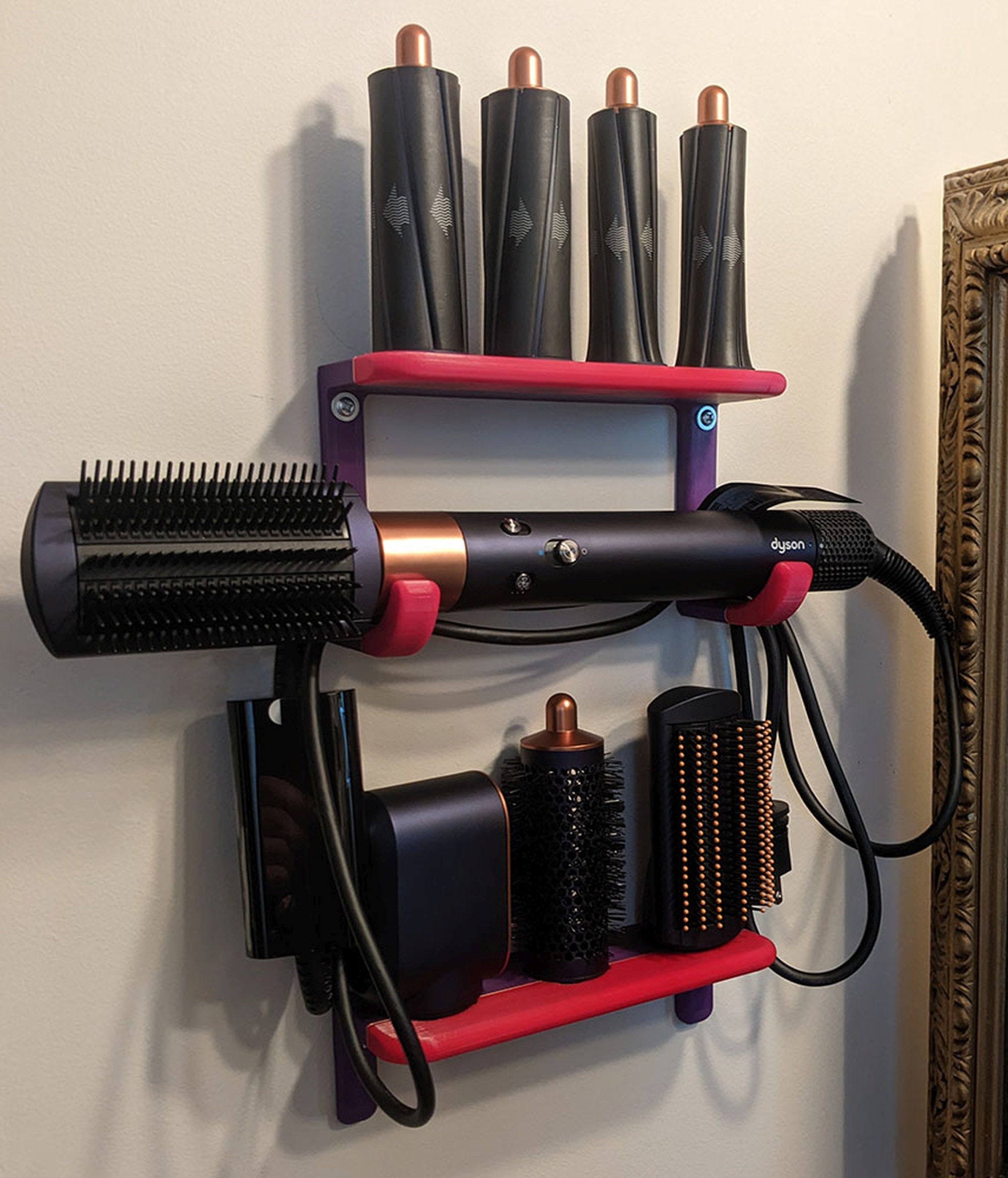 Dyson Airwrap Wall Mount 3D Printed Holder for Airwrap and Etsy