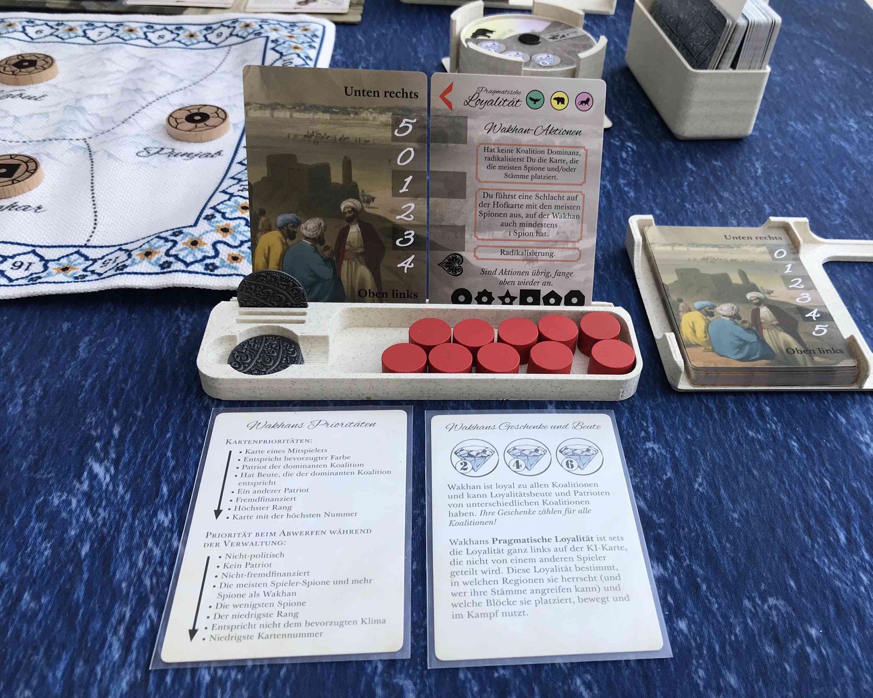 Pax Pamir Box Insert 3D Printed Board Game Organizer Etsy