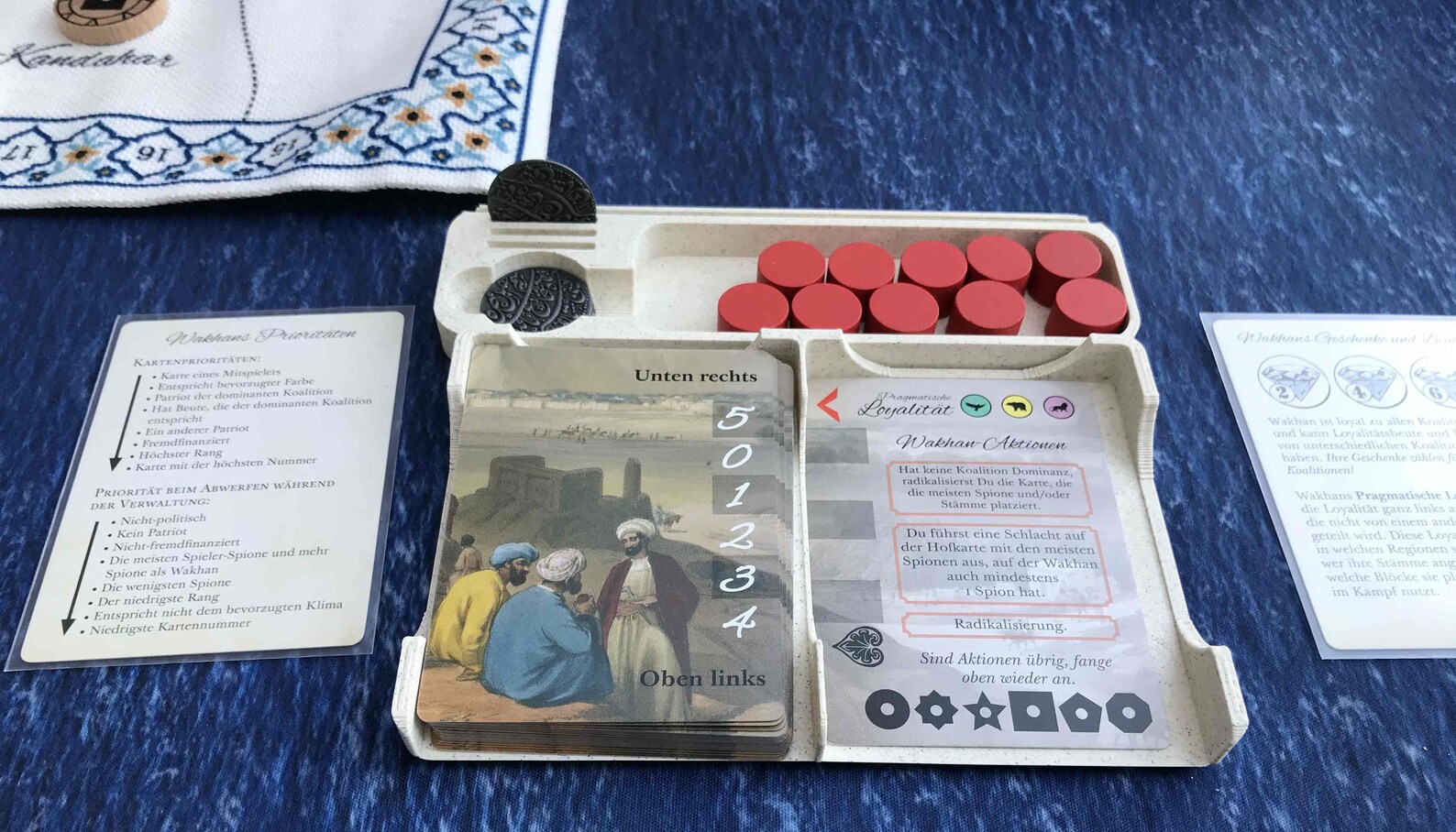 Pax Pamir Box Insert 3D Printed Board Game Organizer Etsy
