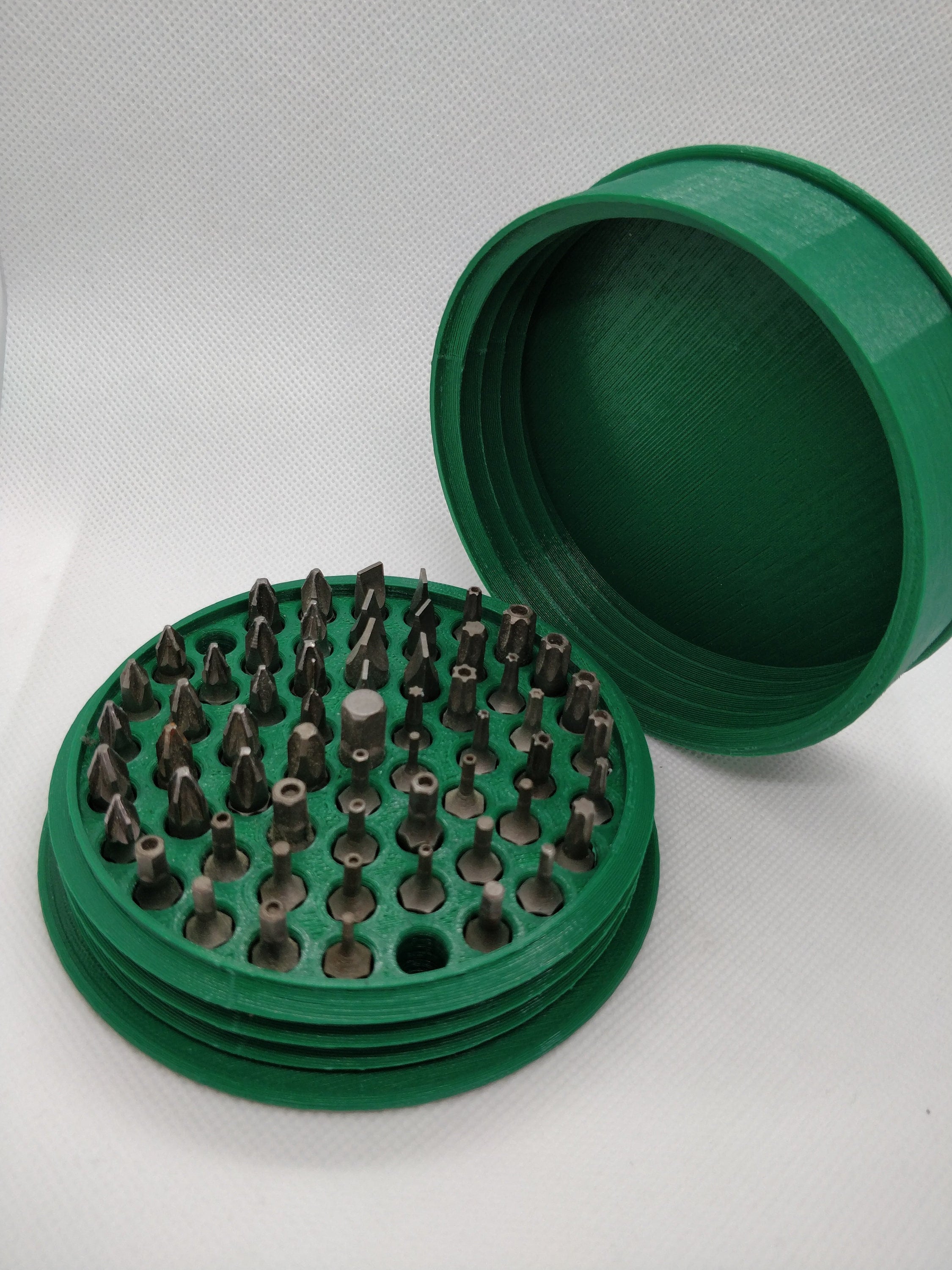 Plastic drill sale bit case