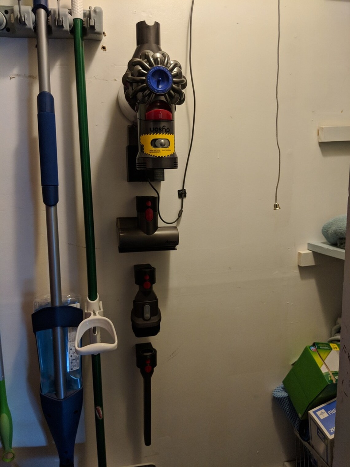 Dyson V7 Wall Charger Holder 3D Printed Mount for Dyson Etsy