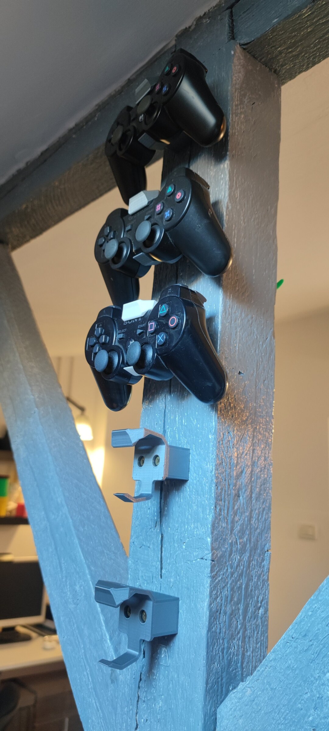 PS3 Controller Wall Mount 3D Printed Holder for Playstation Etsy