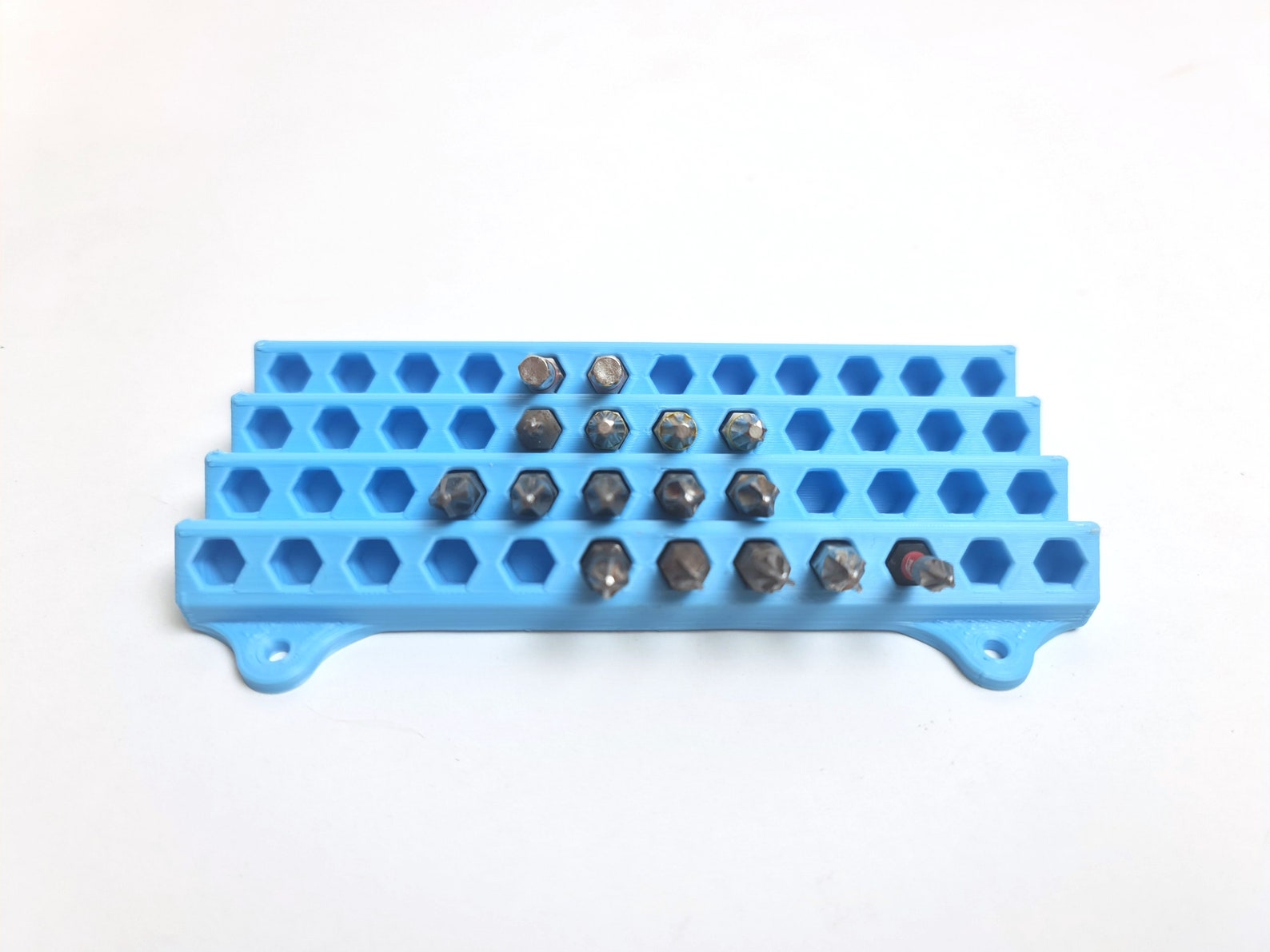 Drill Bit Organizer Screwdriver 1/4 Bit Wall Holder 3D Etsy