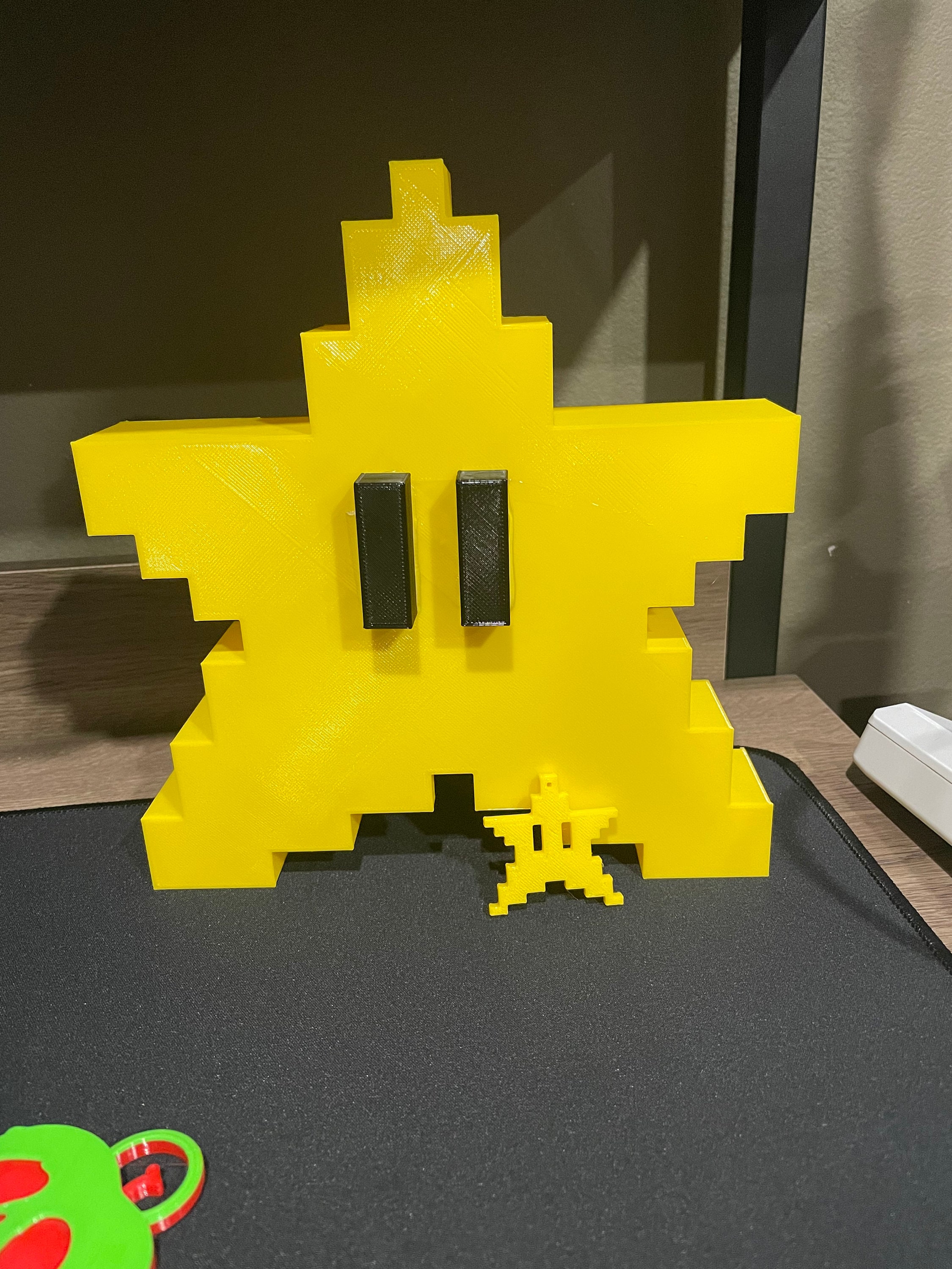 Super Mario Star Tree Topper 3D Printed Christmas Ornament Etsy Australia