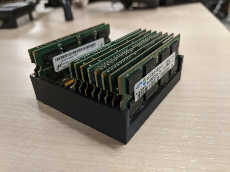 Long DIMM RAM Packaging Case - 10 Trays Fits 100 Server PC DDR Memory Modules EB
