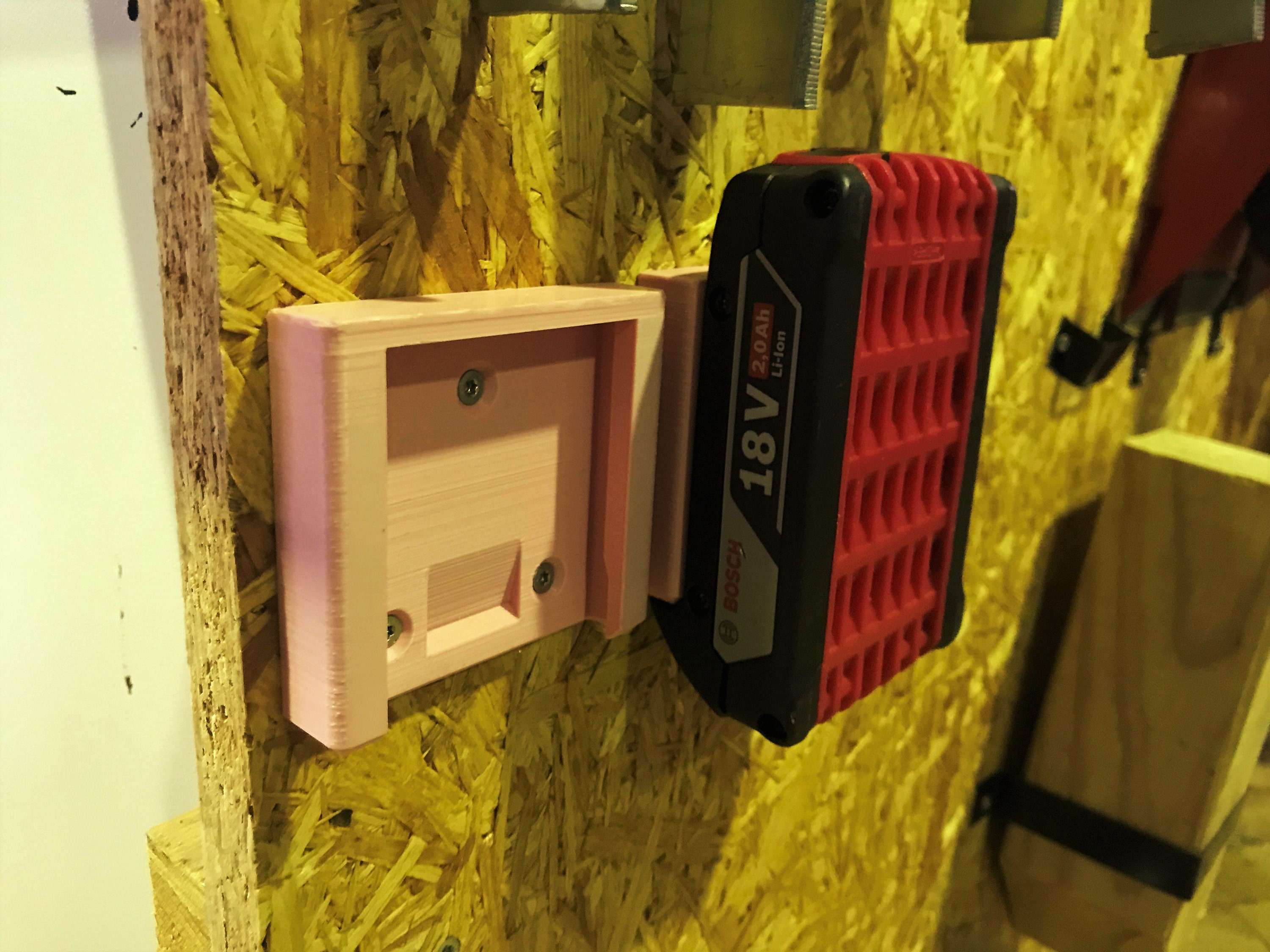 Power Tool Battery Holder Battery Rack Bosch Makita Etsy UK