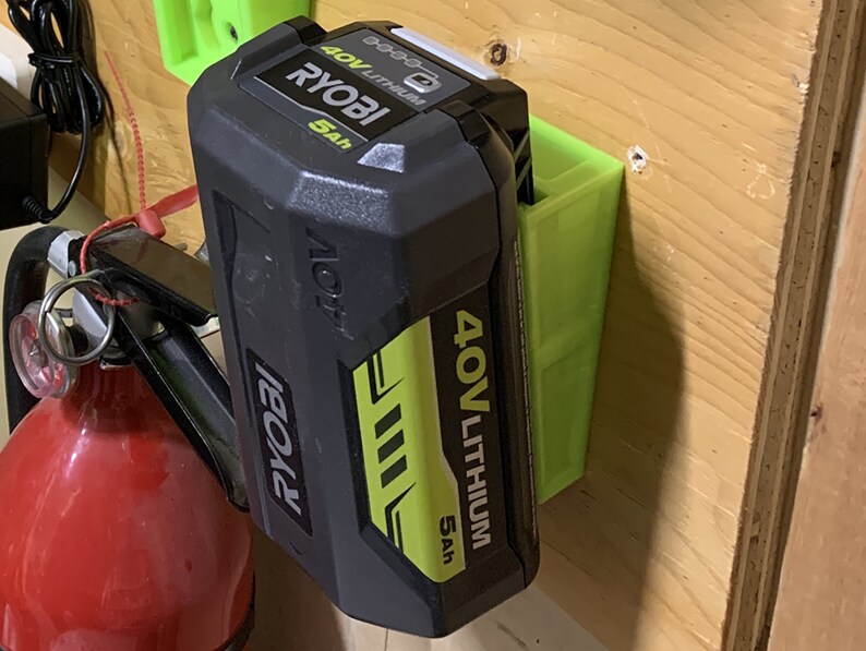 Power Tool Battery Holder Battery Rack Bosch Makita Etsy