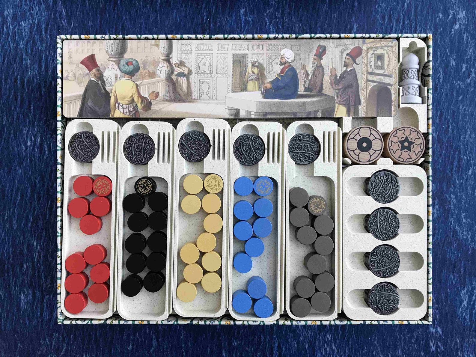 Pax Pamir Box Insert 3D Printed Board Game Organizer Etsy