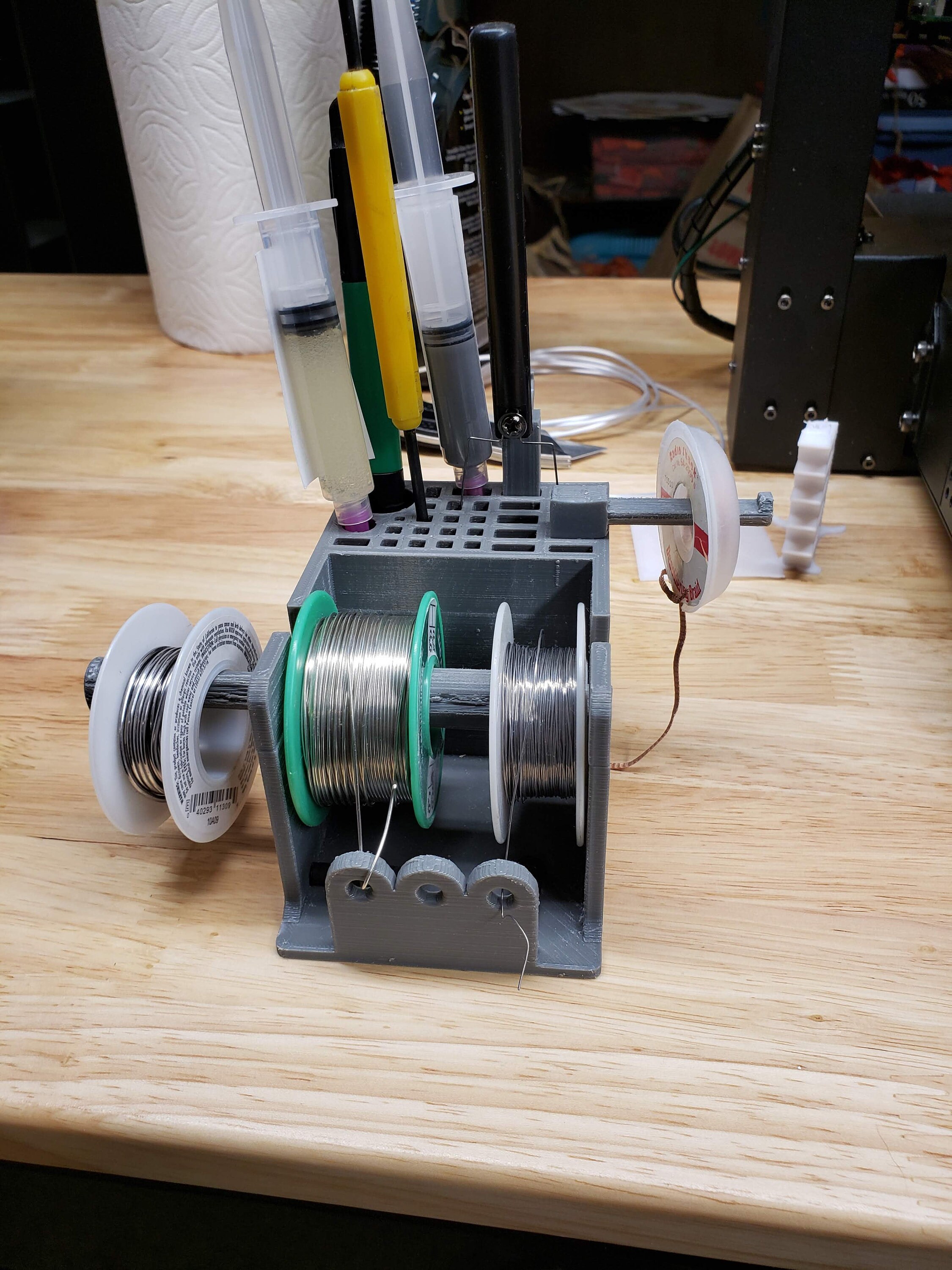 Solder Station Organizer Soldering Stand 3D Printed Etsy