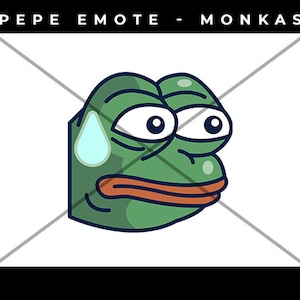 Pepe MonkaS Emote - High Quality - Ready To Use