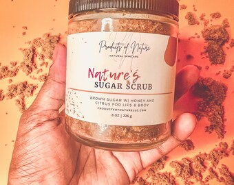 Nature’s Sugar Scrub
