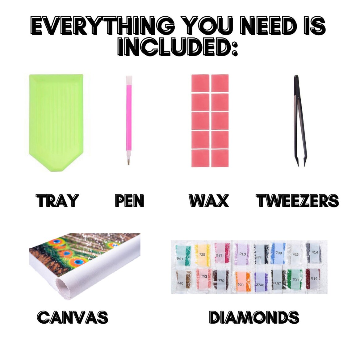 Custom Diamond Painting Kits for Adults 5D DIY Made in USA Etsy UK