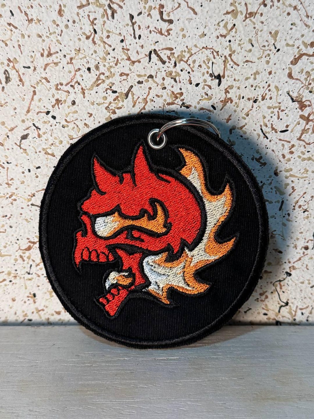 Beyblade X Embroidered Keychain - Hell's Chain - Etsy