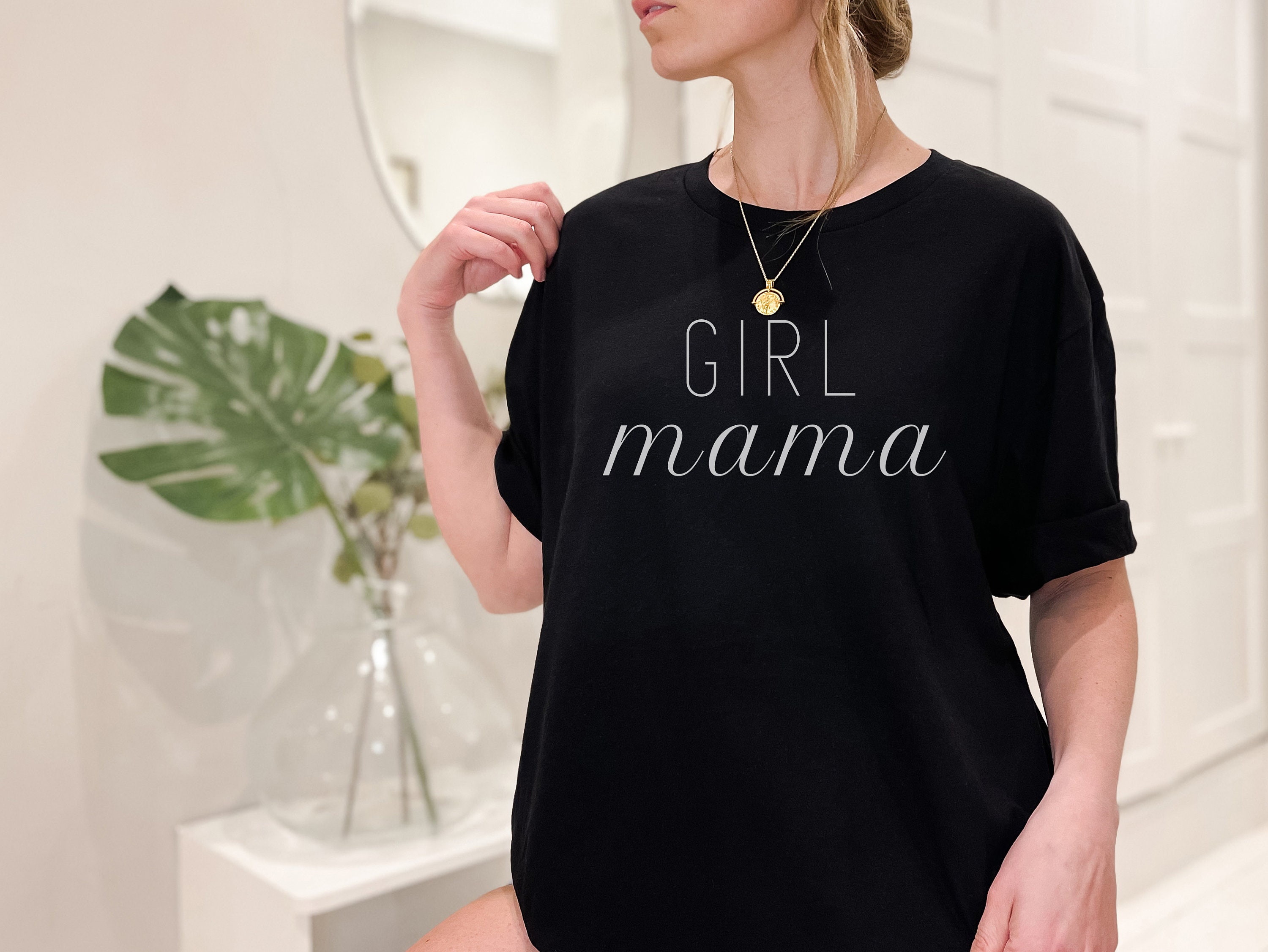 Girl Mama Shirt Girl Mama TShirt Girl Mama Tee Girl Mama Etsy