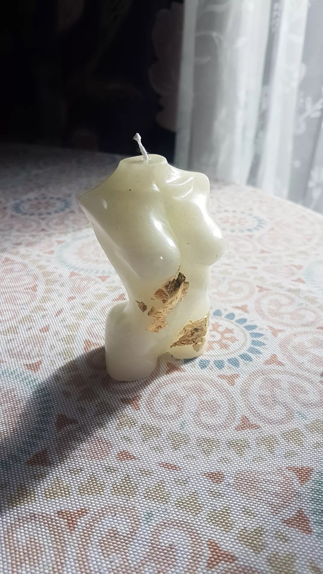 Bougie Corps de Femme - Fait à La Main, Femmes, Bougie, Beige, Décoration, France