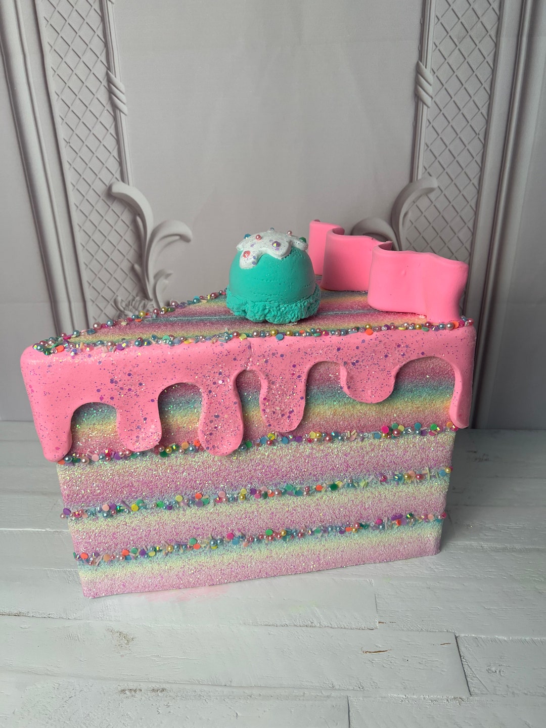 　ぬいぐるみ　 Slice of Christmas Cake NEW Jellycat Amuseable Slice of Christmas Cake - Brand New