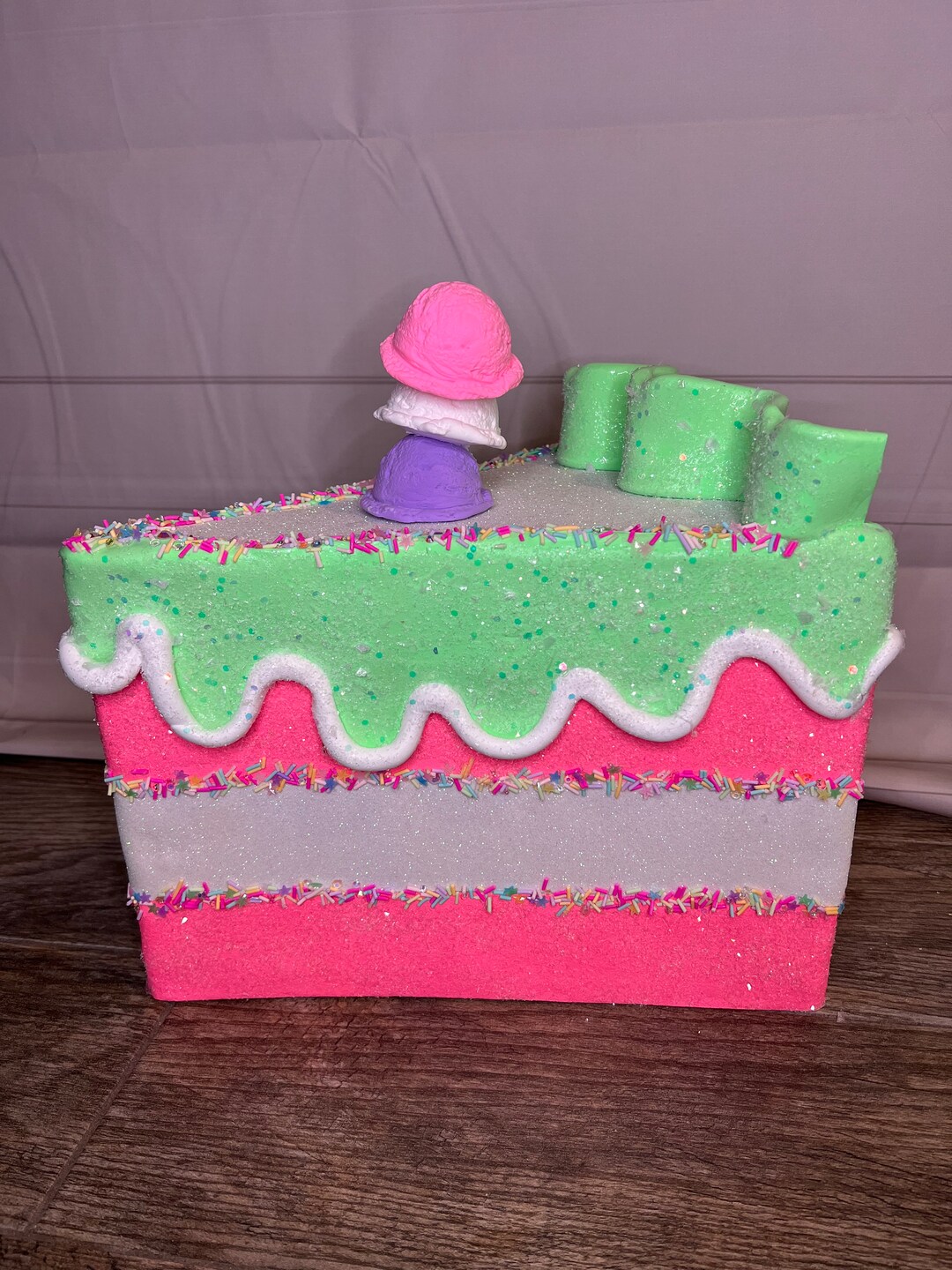 Large Cake Slice For Displays And Decor Etsy large-cake-slice-for-displays-and-decor-etsy