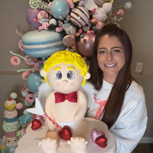 Whimsical Giant Pastel Christmas Cake Slice - Etsy