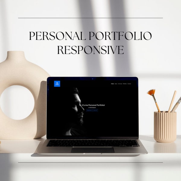 Personal Portfolio Html Template - Etsy