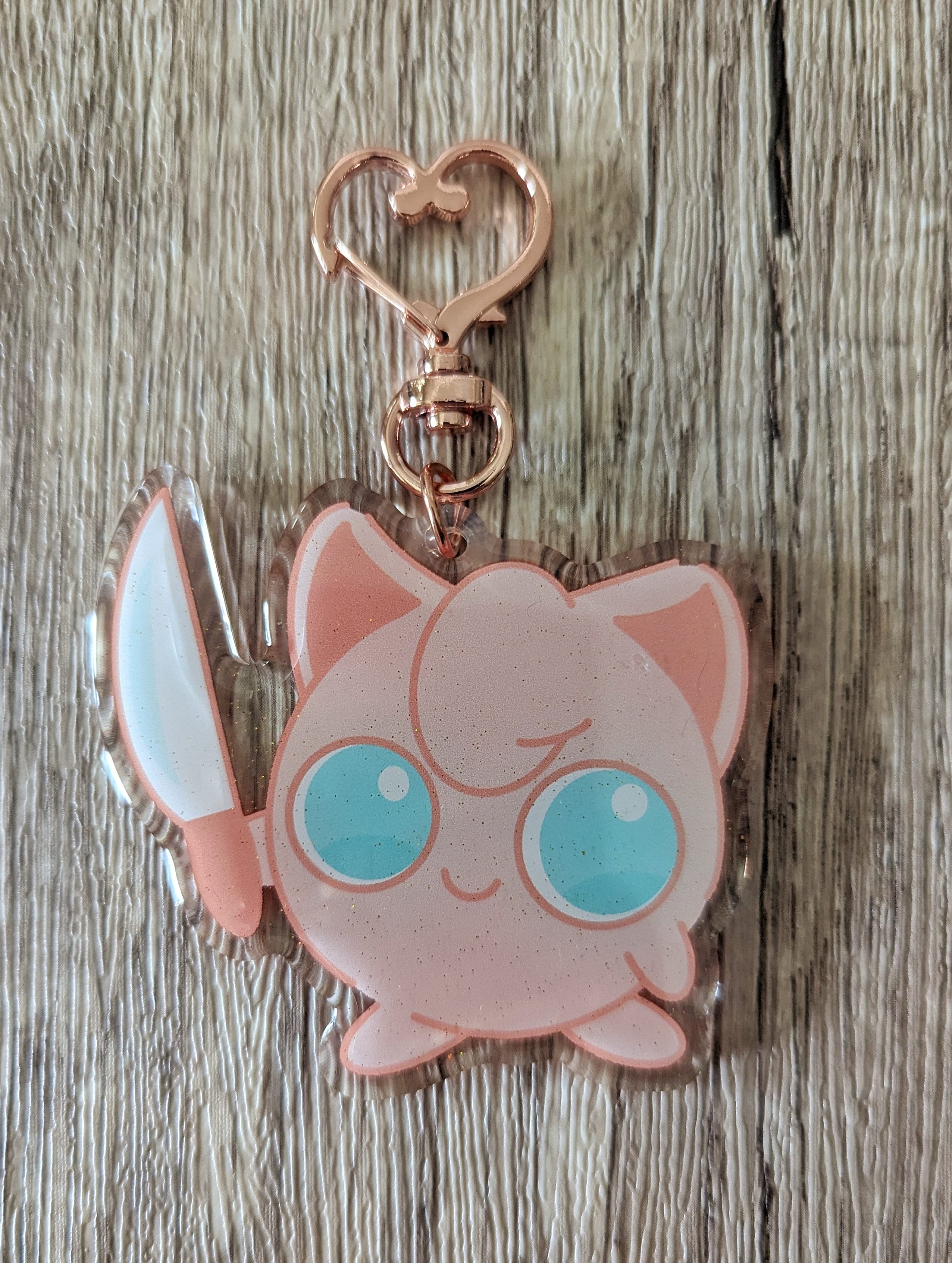 Jigglypuff keyring deals