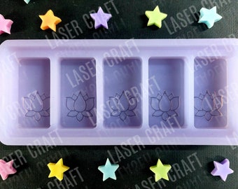 Lotus Flower Silicone Mould for wax melts