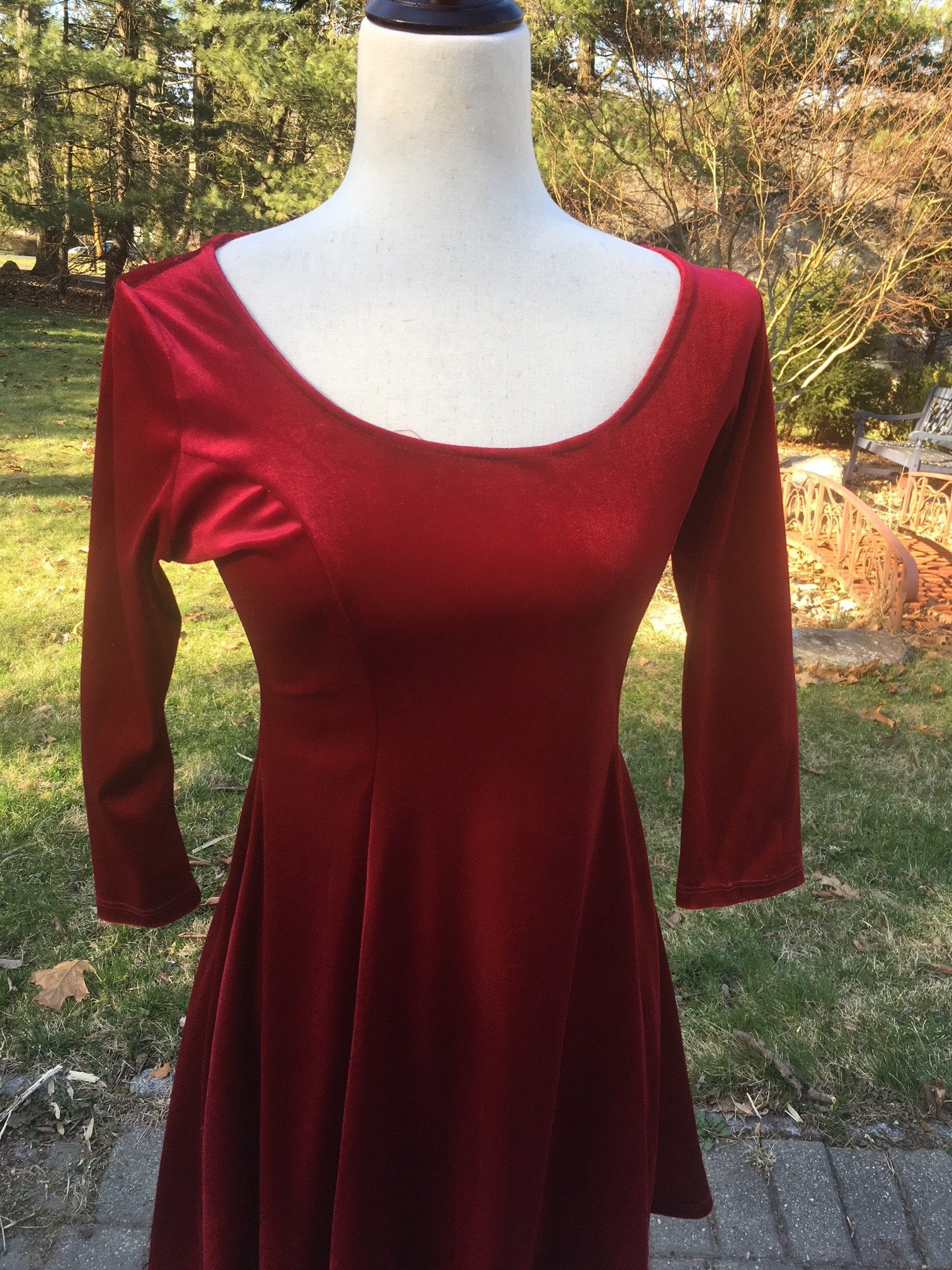 strapless open back dress FARM RIO CHERRY BLOSSOM SLEEVELESS MIDI DRESS – Shop-Skirt main image 1