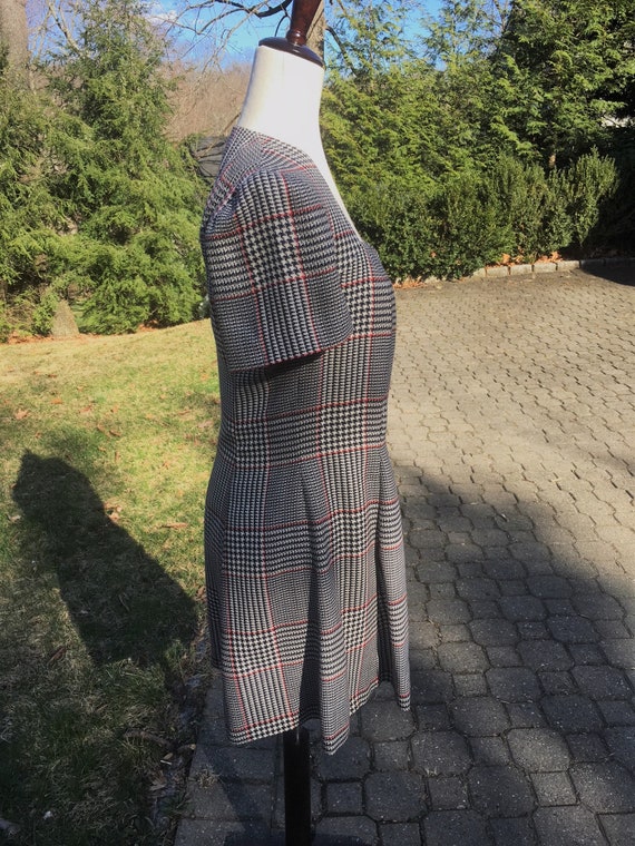 90's Plaid Dress Vintage Plaid Dress Size Medium … - image 6