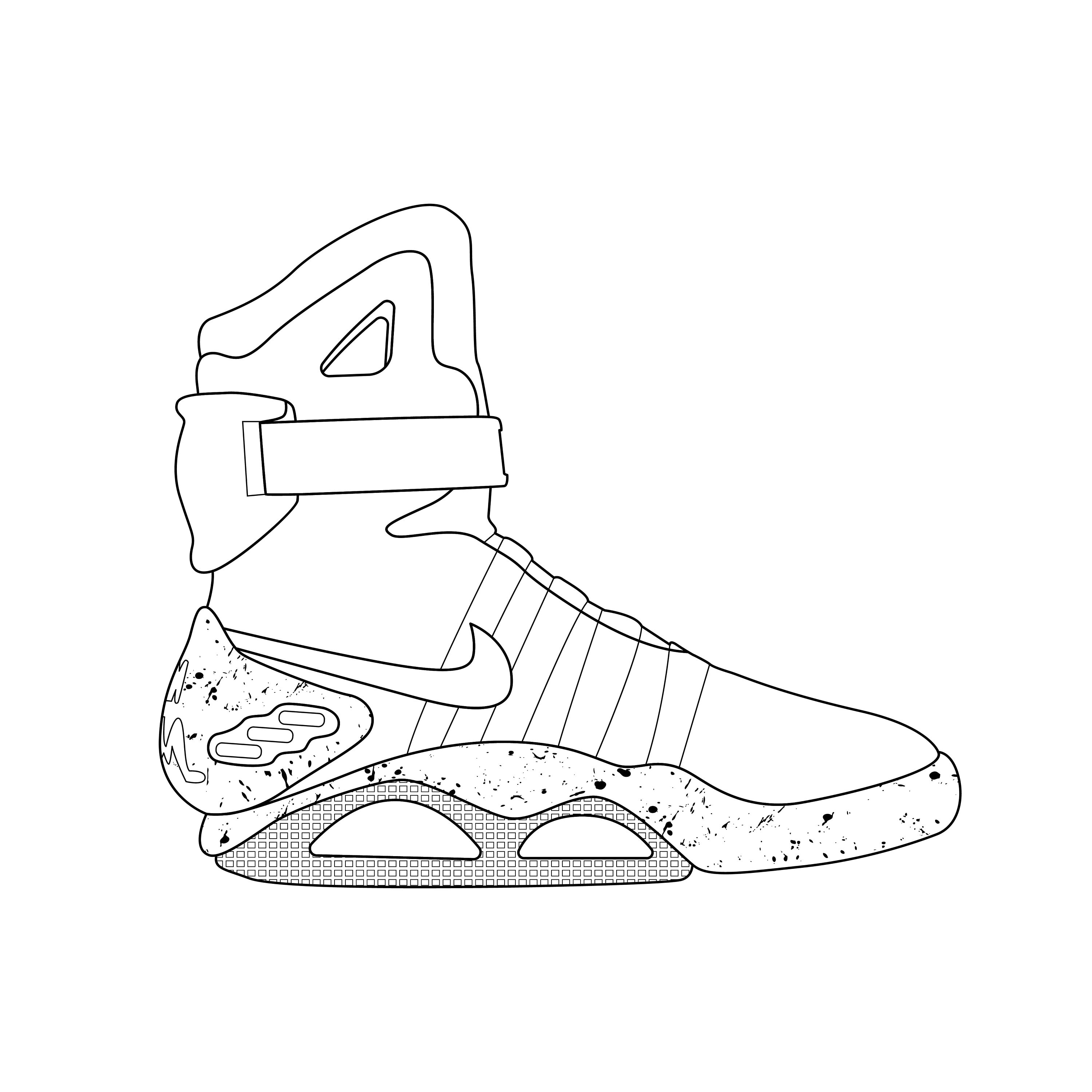 Sneaker Coloring Book - Etsy