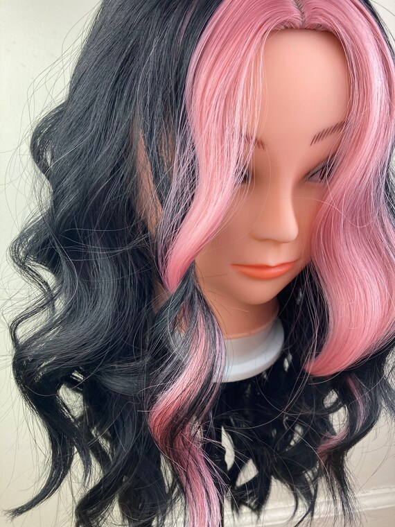Pink Hair Unity Black Hair Ombre Pink