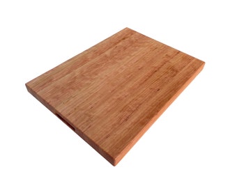 Cherry Edge Grain Cutting Board Reversible Wooden Chopping Board | 20"X15"