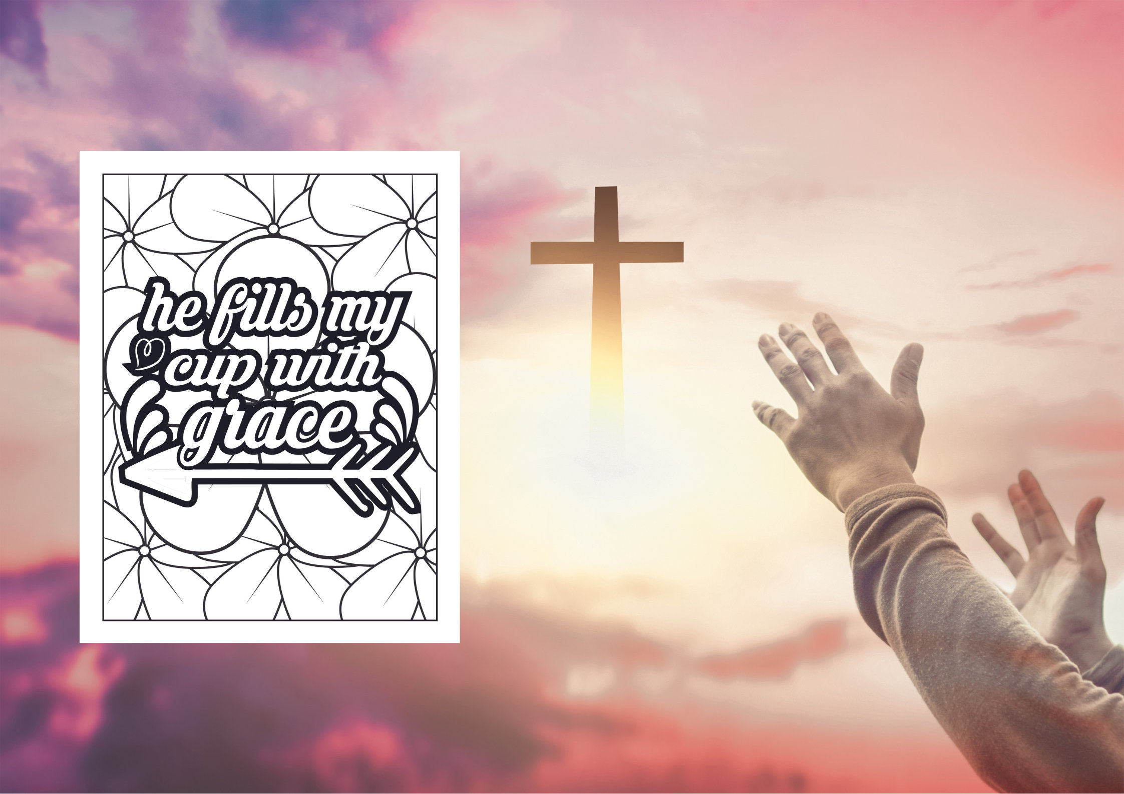 Religious Quotes Coloring Pages, 20 Printable Pages, Christian Coloring ...