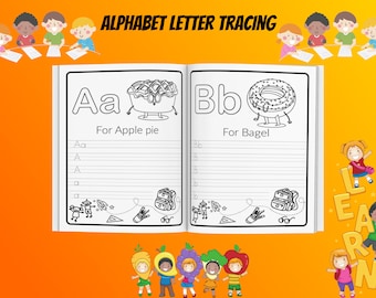 Alphabet Letter Tracing Book for Preschoolers (PDF Download)
