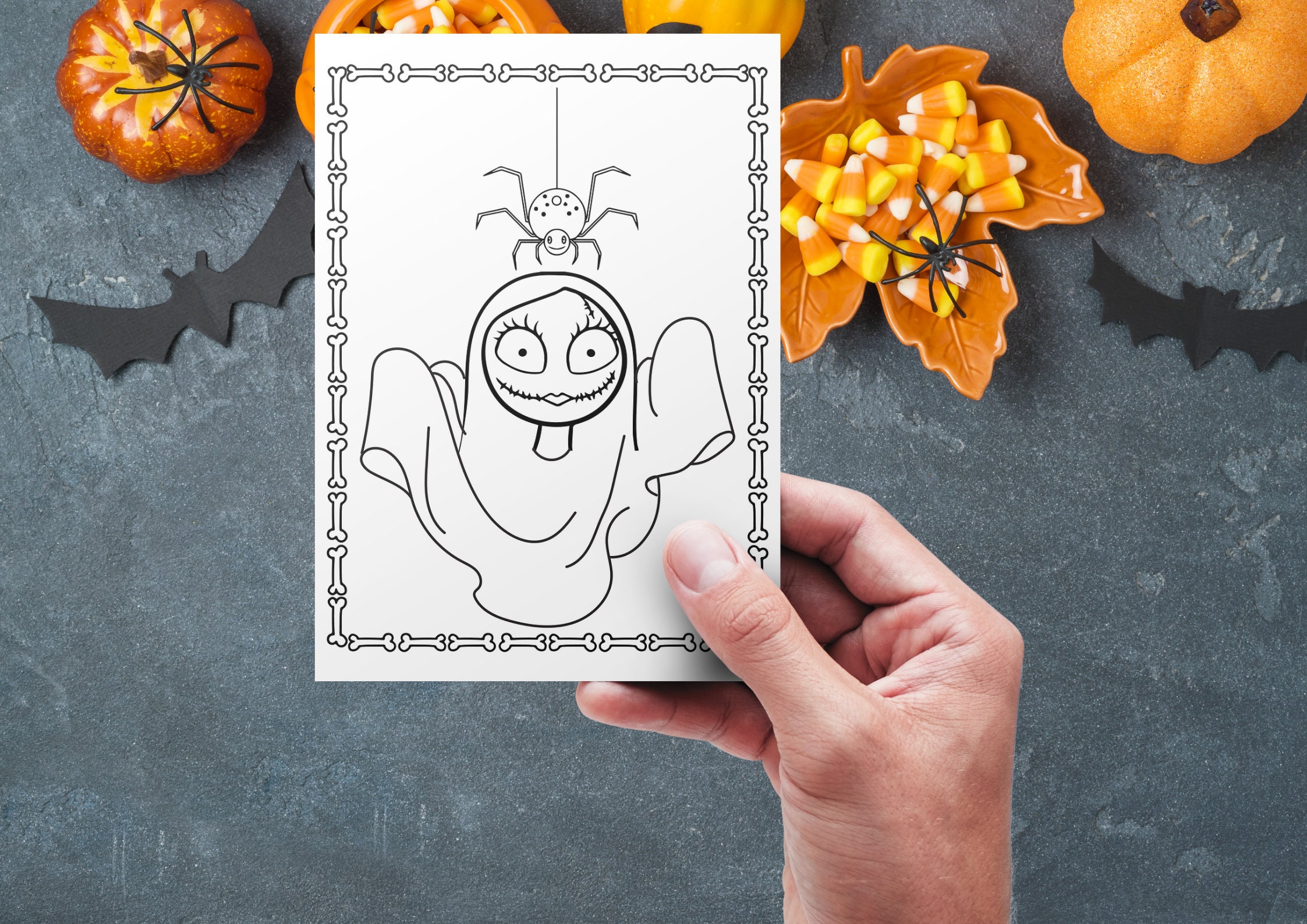 Halloween Coloring Pages for Kids Boys and Girls 20 Printable Pages